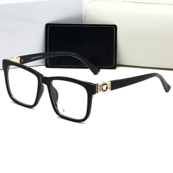 luxury Designer Sunglasses Womens Mens Wearing Fashion classic transparent mirror Senior Eyewear For Women optical goggles Eyeglasses Vintage With box