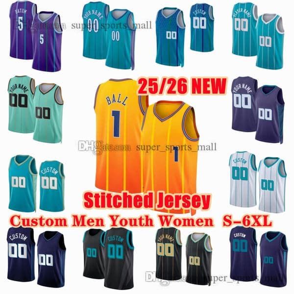 Stitched 25/26 New Basketball Jerseys 0 Bridges Diabate 1Ball Kalkbrenner Sexton Green Williams Miller Knueppel Connaughton Mann Salaun McNeeley Plumlee Reeves