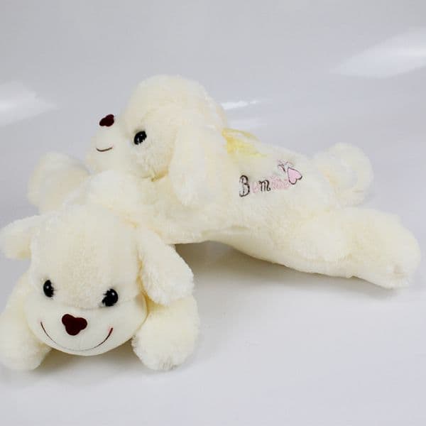 2026 Jumbo Lying Dog Plush Toy, Extra Large Stuffed Animal Doll, Super Cute Floppy Pet for Bed, Car & Gift T260529