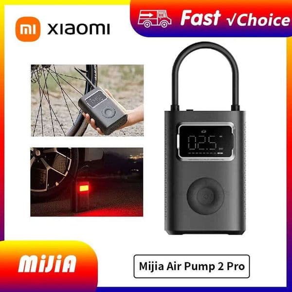 New Xiaomi Mijia Pump 2Pro Portable Electric Air Compressor Mi Inflatable Treasure 150psi High Pressure Motorcycle Car