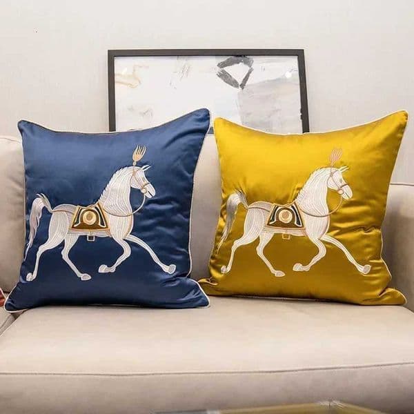 Luxury 50X50cm Modern Minimalist High-End Cover Precision Embroidered Cushion Covers Home Living Room Sofa Chair Case M251224 B2
