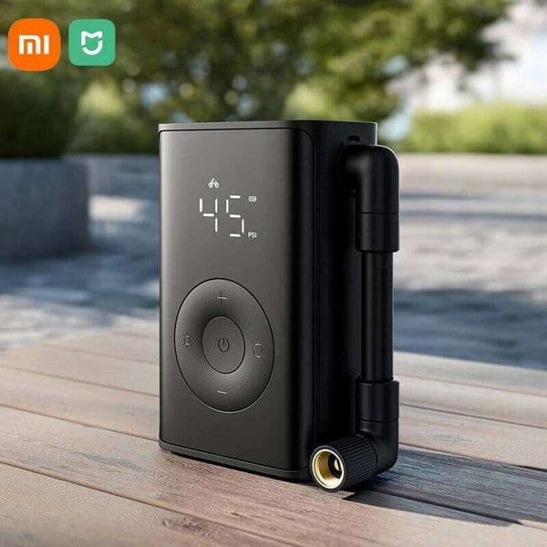 Xiaomi Mijia 2025 New Portable Pump 2000mAh 240g 150psi Electric Air Compressor Tire Pressure Detection Multitool Inflator