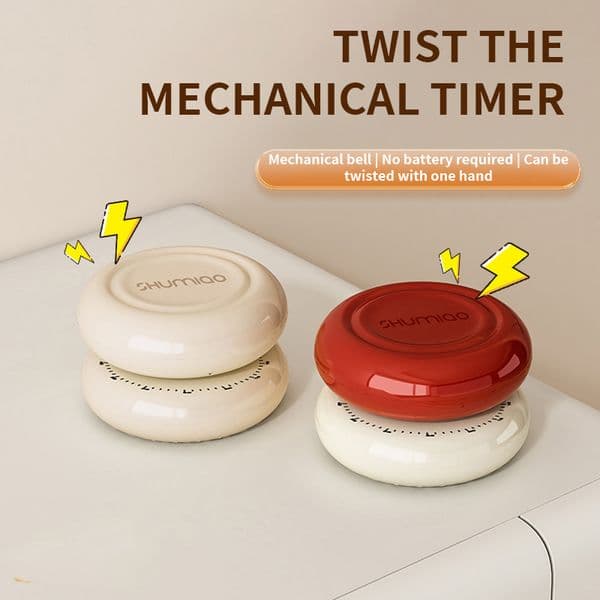 Dopamine Magnetic Timer Household Kitchen Machinery Cooking Timer Reminder Timer Artifact