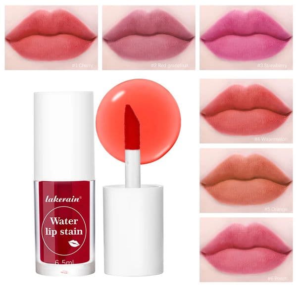 Fruity Water Lip Tint Gloss 4 Color Lip Glaze Long Lasting Lip Ink Face Lip Dual Purpose Liquid Lipstick Cosmetic M 251224