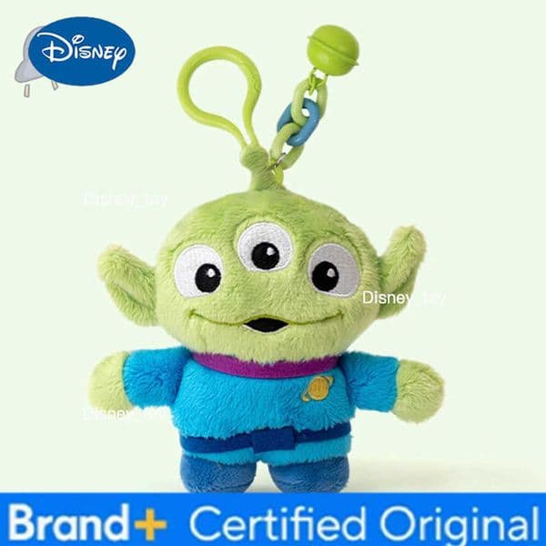 Disney Alien Plush Toy Backpack Pendant Cartoon Cute Doll keyring Childrens Toy Birthday Present H251225