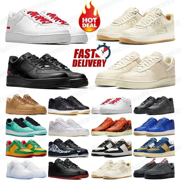 New Classical Men Women Running Shoes For 1 One af1s Trainers Sports Skateboarding Shoes White Black Sneakers Eur 36-46 P03