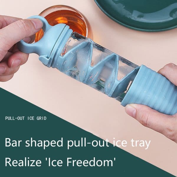 Cross border new product ice grid creative home bar ice making ice cubes ice bars grinding tools 10 grid homemade frozen ice making grid box