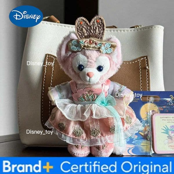 Disney Linabell Bag Pendant Doll Cute Schoolbag Pendant Doll Plush Keychain Kawaii Birthday Gift Accessories H251225