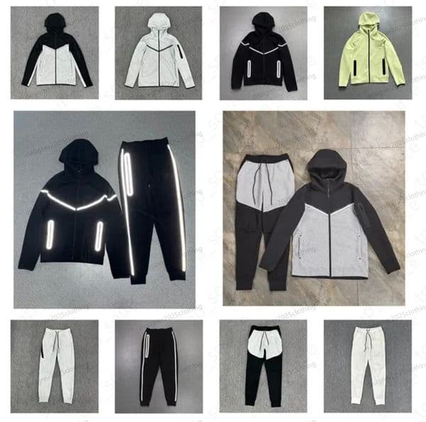 Designer Men Hoodie Tech Fleece Mens Womens Sweatshirts Hoodies Pants Tracksuits Sports Jackets Space Cotton Trousers Bottoms techfleece Man Joggers Tracksuit