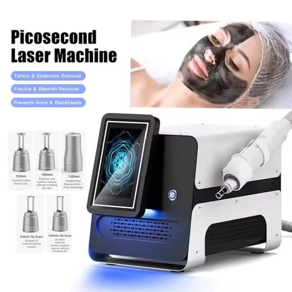 Newest Carbon Facial Skin Rejuvenation Machine Desktop Beauty Pigment Removal Tattoo Remove Eyebrow Wash Machine