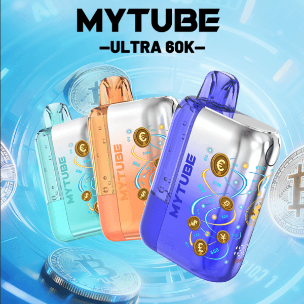 2026 New Puff Upgraded Geek Vapen Puff 60000 MYTUBE Disposable Vape Gold coin screen disign 3D CURVED Free ship 5% Nicotine 15 flavors Ultra 60K Puff Better GEEK