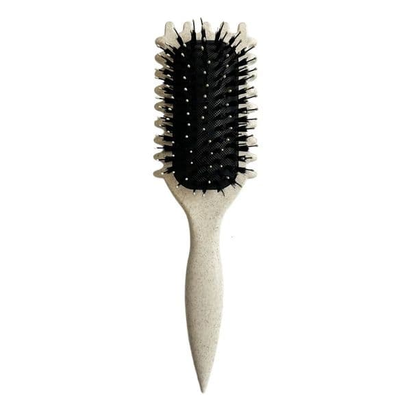 White Metal Curling Comb with Openwork Design for All Hair Types hot-sale products High quality