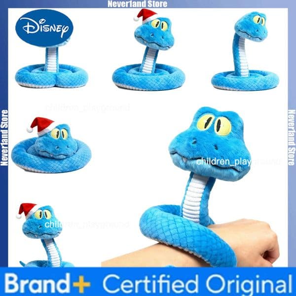 Disney 2 Size Cute Zootopia Gary Pendant Keychain Cartoon Gary Snake Movable Plush Toy Action Figure Bag Decoration Christmas Gift H251227
