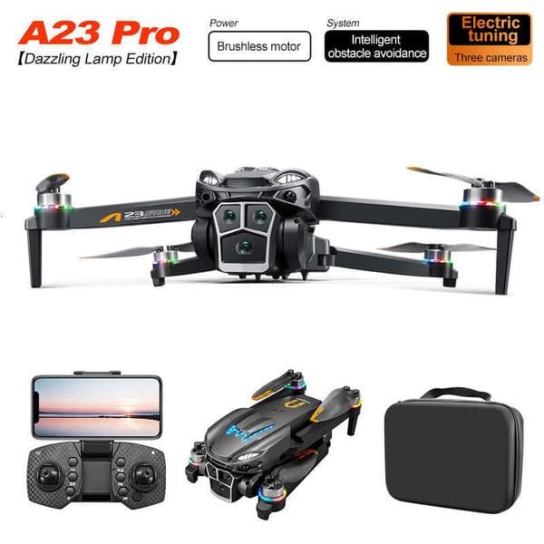 A23 PRO Drone HD Aerial Photography Quadcopter Brushless Obstacle Avoidance Remote Control Aircraft Kuhangxin