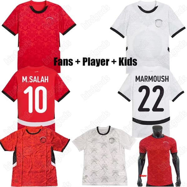 egypt 2026 soccer jerseys shirts M.SALAH MARMOUSH M.MOHAMED IBRAHIM M.TREZGUET MIDO KAHRABA 2026 football Home Away Fans Player Mens Womens Kit uniform