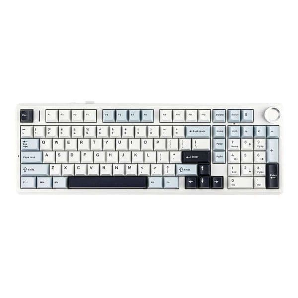 AULA F99 PRO 96% Layout Hot-Swappable Gasket-Mounted Wired//2.4GHz Wireless Mechanical Keyboard for Mac/Win 25L1226