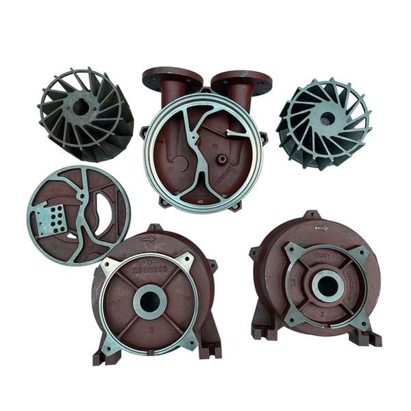 2BV water ring vacuum pump body shell pump head cast iron stainless steel fittings finished product