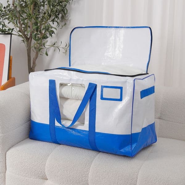 Environmentally Friendly Customizable non woven Bag Durable Reinforced Handles And Open Bottom Design Pack Of 10