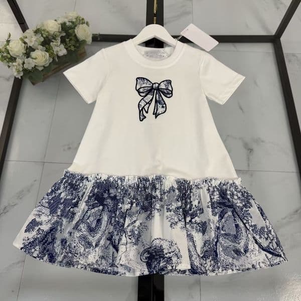 Baby Girl Designer Clothing Girl Luxury Clothing Dresses Children Fashion Clothing Children short clothing High quality size 80-160cm, A113