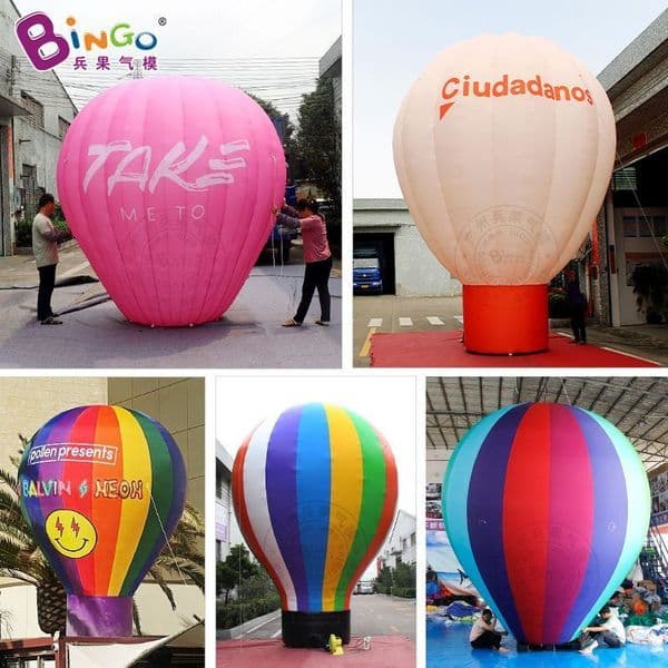 Free Shipping Inflatable hot air balloons, floor to ceiling inflatable models, inflatable balloon models, shopping mall promotions, decorations