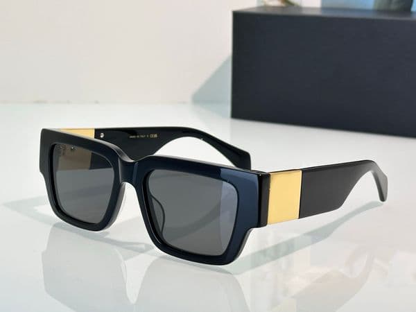 Sunglasses For Men Women Fashion 1890 Summer Designer Stylish High Street Hip Hop Style Anti-Ultraviolet UV400 Retro Plate Square Full Frame Glasses Random Box