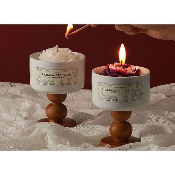 Candle Gift Vanilla Candle Christmas Candles Camellia Scented Candle Goblet High End Box High Aesthetic Decorative Ornament Birthday Gift SZ260530