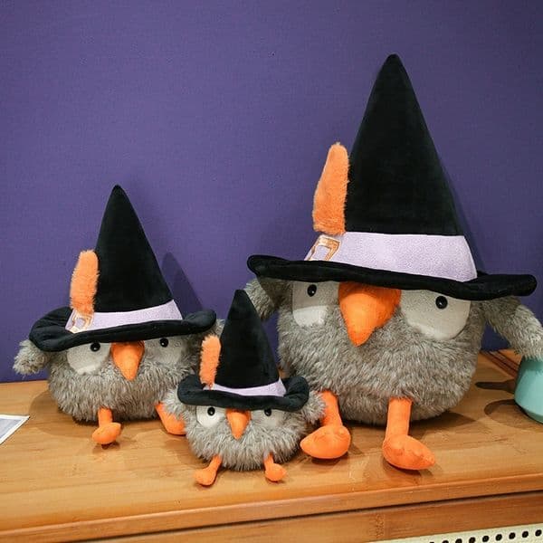 Halloween Scared Cat Crow Series Ghost Plush High-Value Night Owl Doll Z260131