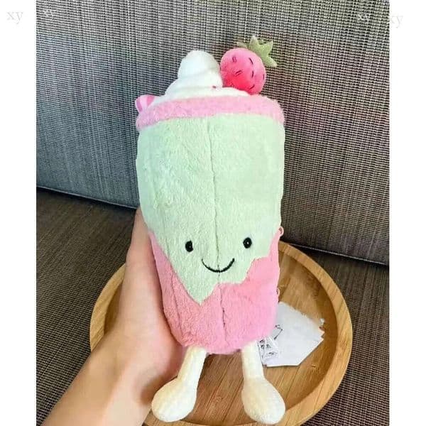 New2026 limited latte gift edition snow spot Christmas cotton candy hot chocolate fun Berretti
