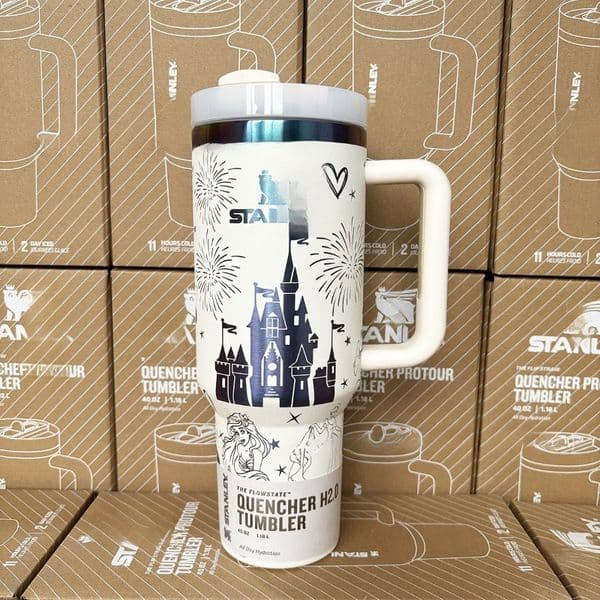 Durable Stainless Steel Travel Mug with Ergonomic Grip - Holds Up To 598ml