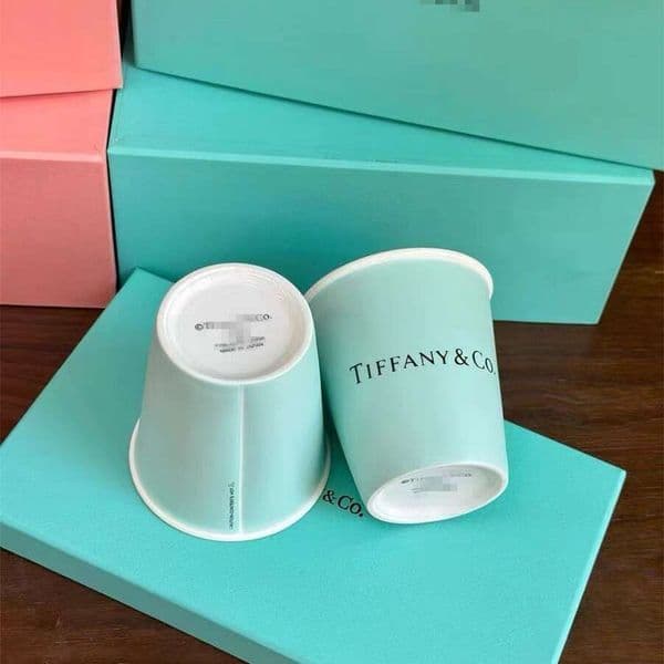 Cross-Border Foreign Trade Solid Color Ceramic Children's Birthday Party Gathering Best Friend Coffee Scene Decoration Cup Wholesale B5