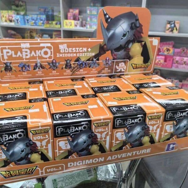 Digimon Blind Box Series 1, Mystery Collectible Figures with Common & Secret Variants, Ideal for Digimon Fans, Hobbyists & Desk Displays