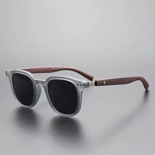 Men Vintage Wooden Frame Sunglasses Classic Mens Sunglasses Polarized UV Protection Driving Eyewear Outdoor Shades Goggles 251230