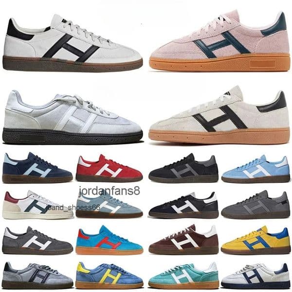 Sambaswomen sandals Handball Casual Shoes Men Women Navy Aluminum Core Black Gum Clear Recreation Sneakers