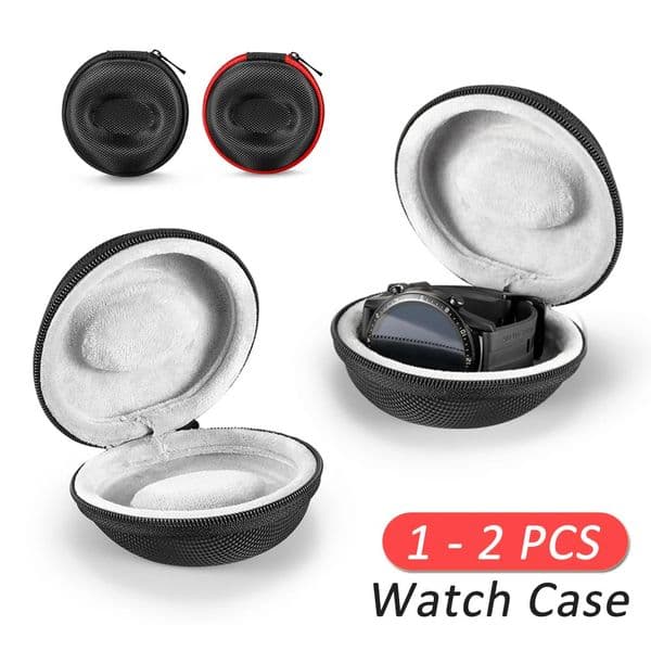 Watch Travel Case Portable Storage Box Single Watch Shock Impact-resistant For Wristwatches Smart WatchesFor Apple 1-2pc 251230