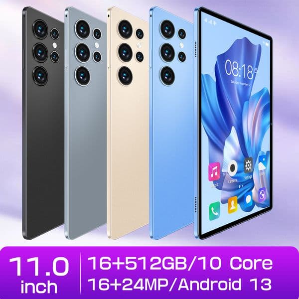 New 10.1-Inbags Smart Tablet With Large Screen And Calg 16+1024Gb Android 15