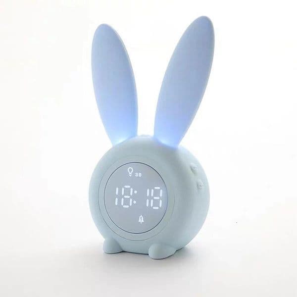 Children Digital Alarm Clock Sunrise Simulator with LED Night Light Lamp for Boy P0RE LJ201211