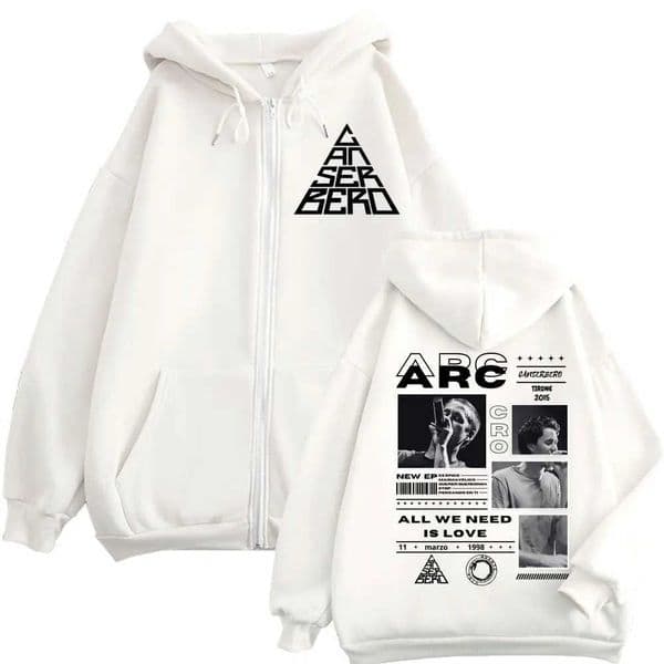 Canserbero All We Need Is Love Death Life Merch Zipper Hoodie Mens Fashion Hip Hop Zip Up Sweatshirts Casual Fleece Pullovers X2507011