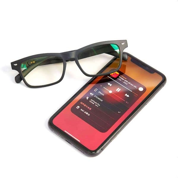 Smart Glasses Wireless BT 5.0 Hands-Free Calling Music Audio Sport Headset Eyewear Intelligent Eyeglasses Ipx7 Waterproof