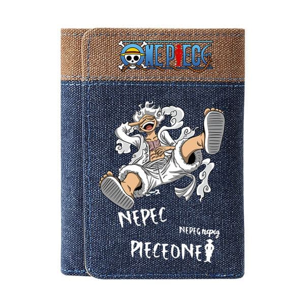 Free Shipping Designer Luxury One Piece Wallet For Men Students Short Edition Wanted Order Luffy Roronoa Card Slot Canvas Retro Fashion Korean Version Small Wallet