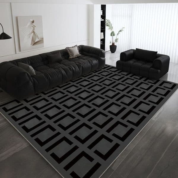 Light luxury crystal velvet carpet dirt resistant easy to take care of household living room carpet sofa tea table blanket non-slip cushion 5080cm-120180cm Y260520
