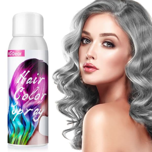 MS.Dear Disposable Hair Dye Party Long-lasting Non-damaging Portable Plant-Based Color Spray 100ml