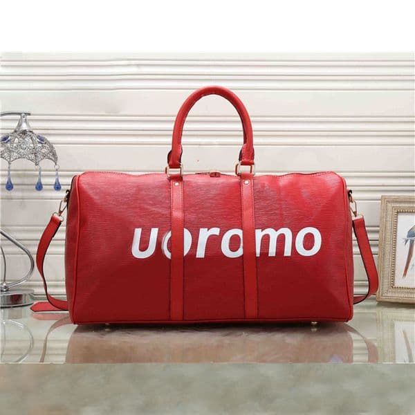 Large Capacity Luxury Designer Duffel Bags Men's Shopping Women's Handbag Leather Shoulder Outdoor Travel Bag