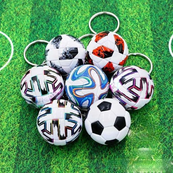 Football Keychain Soccer Keyring Car Key Chains Bag Pendants Gifts Key Ring Sport W250703