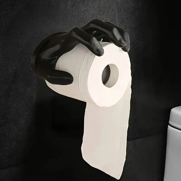 1Pc Novel Gothic Style Black Witch Hand Bathroom Toilet Paper Decoration Box Creative n Home Craft 250703