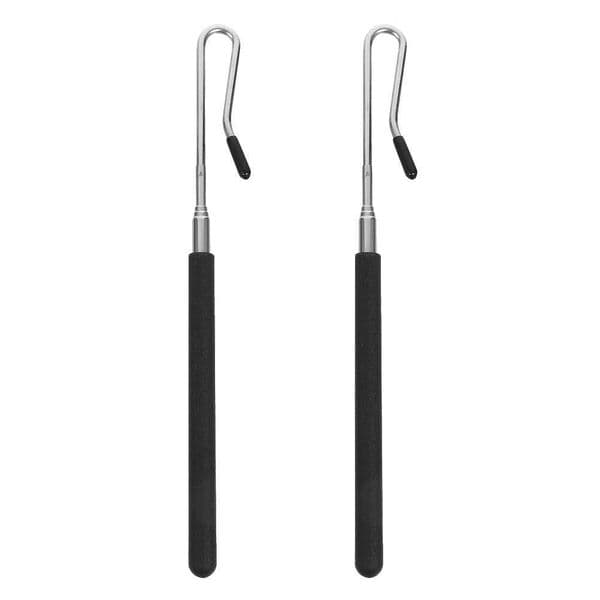 2 Pcs Hand Puppet Joystick Control for Puppetry Performance Arm Movement Manipulation Rod Iron Plastic Handle Accessory W250703