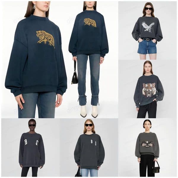 Womens Hoodies Designer Hoodies Oversized 100 Cotton Sweatshirt Neck Pullover Hooded Top Quality Casual Wear L260529