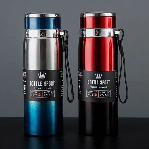2025 1L Thermal Water Bottle Keep Cold and Water Bottle Thermos for Water Tea Coffee Vacuum Flasks Stainless Steel 250703