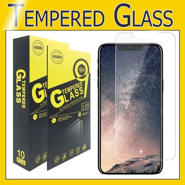 Screen Protector Protective Film for iPhone 16 15 14 13 12 Mini 11 Pro Max X Xs Max Plus Samsung A71 A54 A15 A30 LG stylo 6 Aristo 5 Tempered Glass