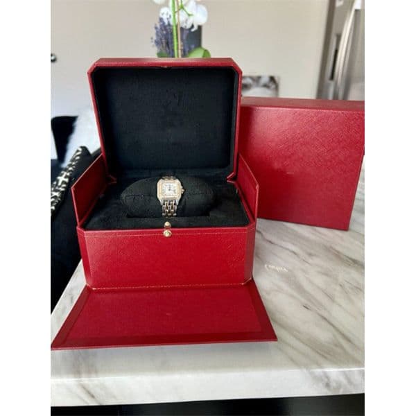 designer panthere watch women gold and silver womenwatch 10A Top quality swiss quartz movement uhren montre luxe 27X37MM/22X30MM reloj for daily wear watchbox RBOX