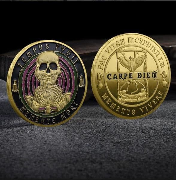 Arts and Crafts CARPE DIEM Commemorative Medal